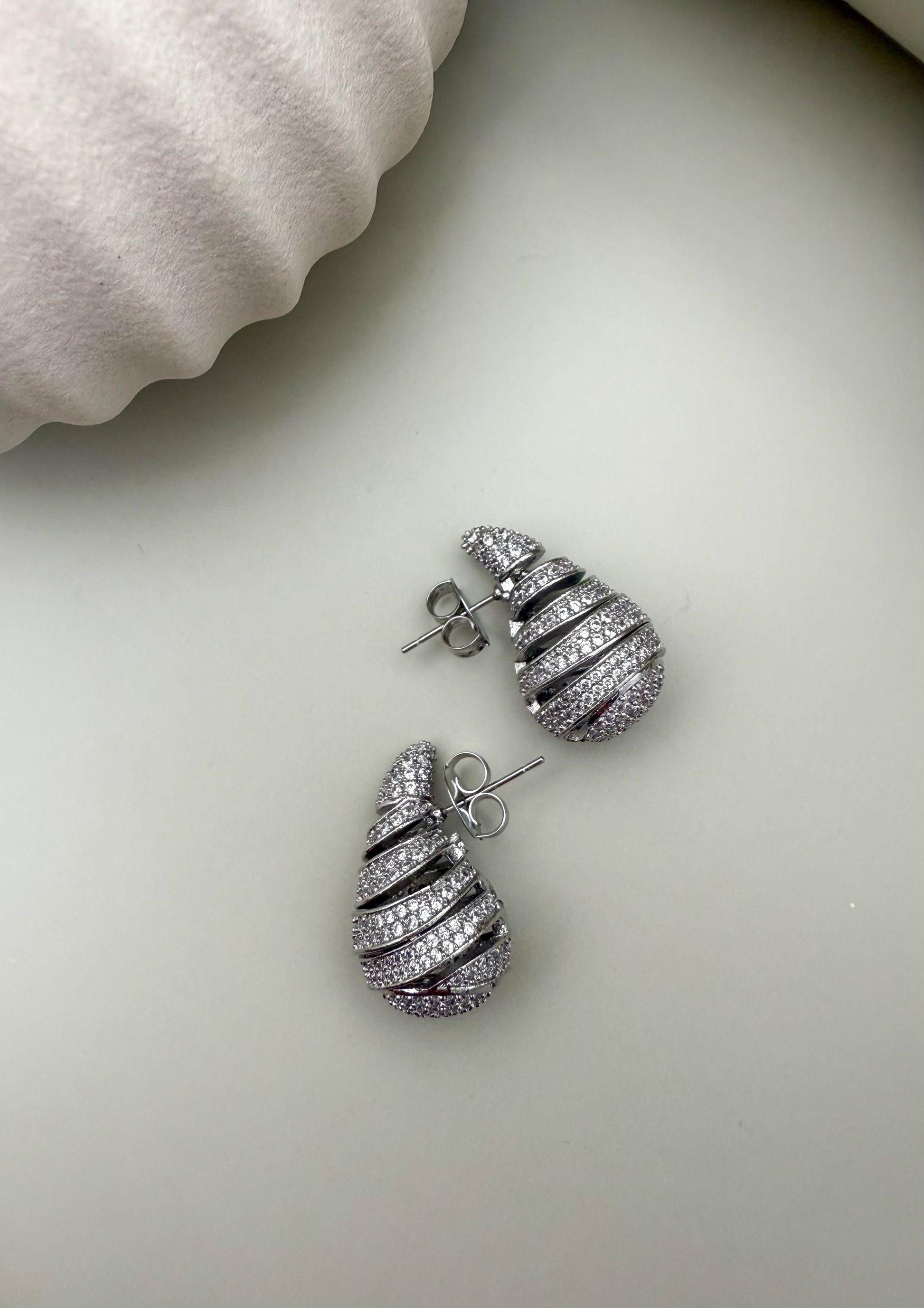 Velani Jewelry Pavé Drop Earrings