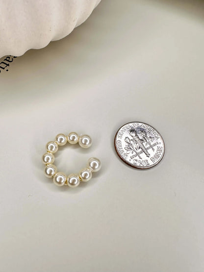 Velani Jewelry Pearl Ear Cuff