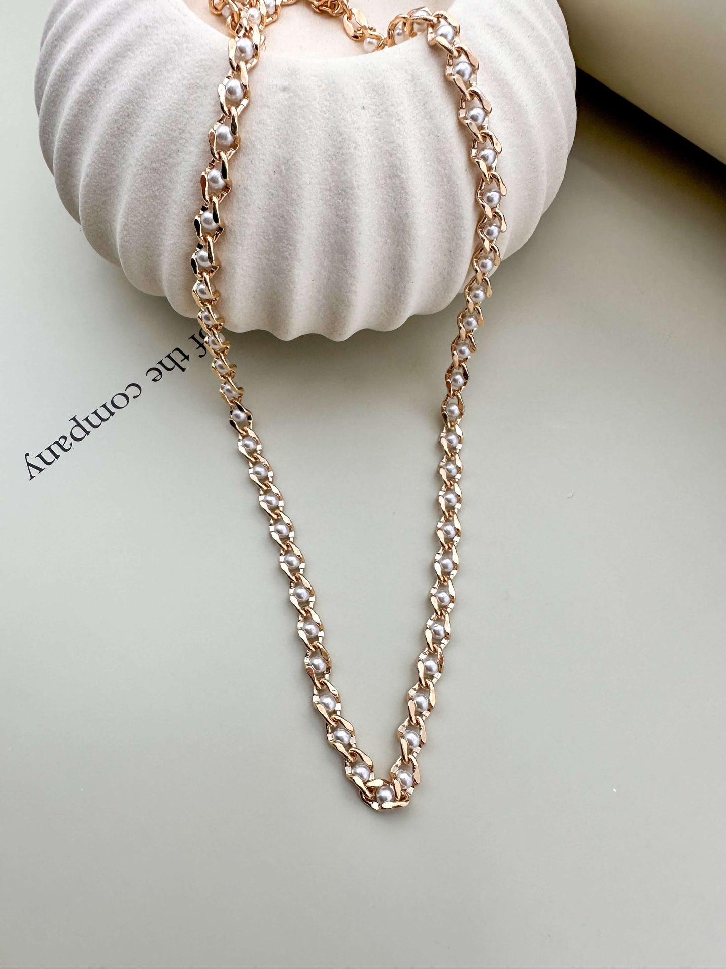 Velani Jewelry Pearl Eye Necklace, 18K gold filled, hypoallergenic, waterproof, everyday wear, tarnish resistant.