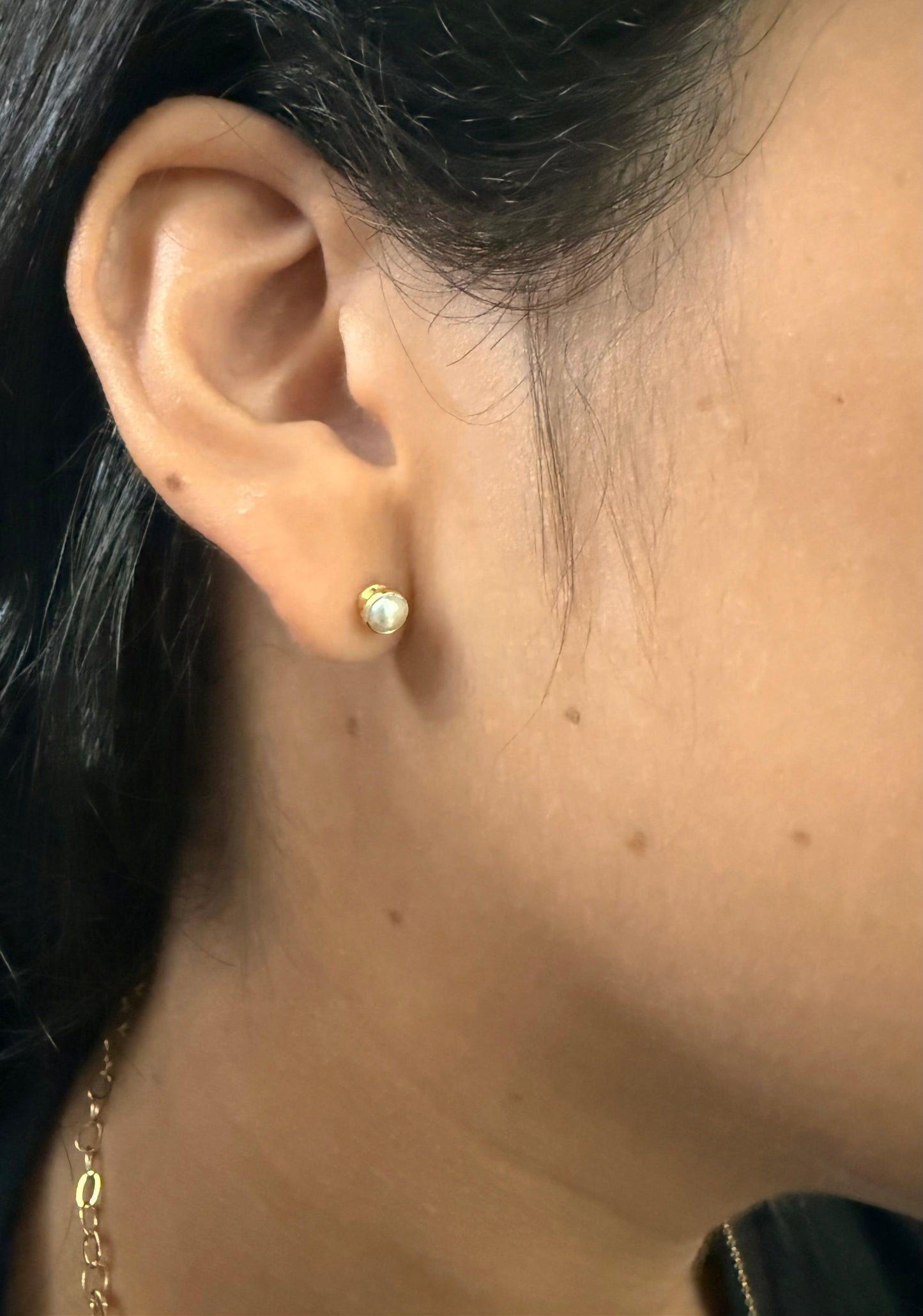 Velani Jewelry Pearl Stud Earrings