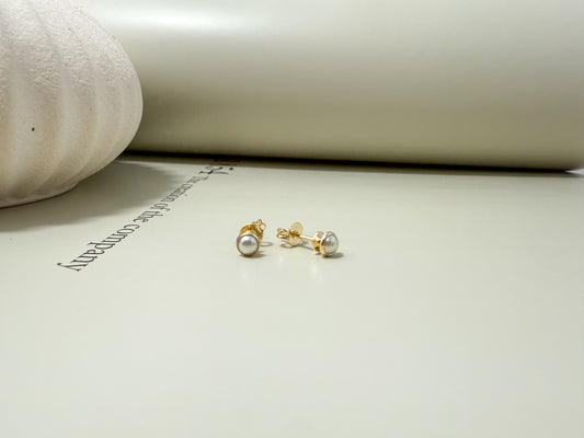 Velani Jewelry Pearl Stud Earrings