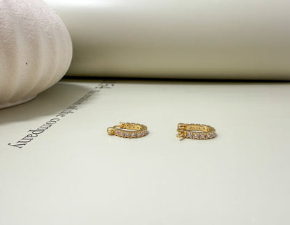 Velani Jewelry Riva Pavé Hoops