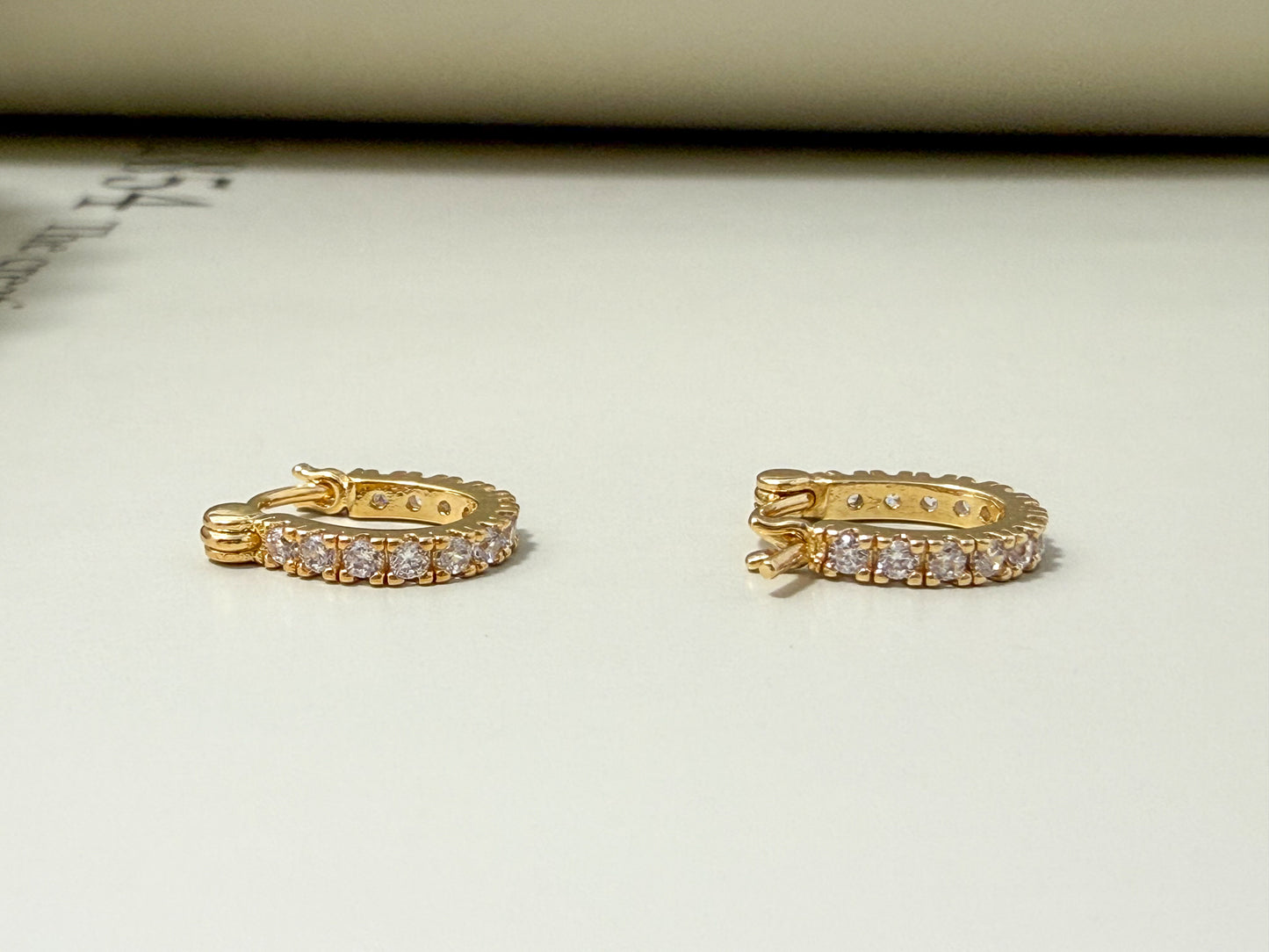 Velani Jewelry Riva Pavé Hoops