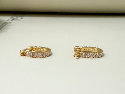 Velani Jewelry Riva Pavé Hoops