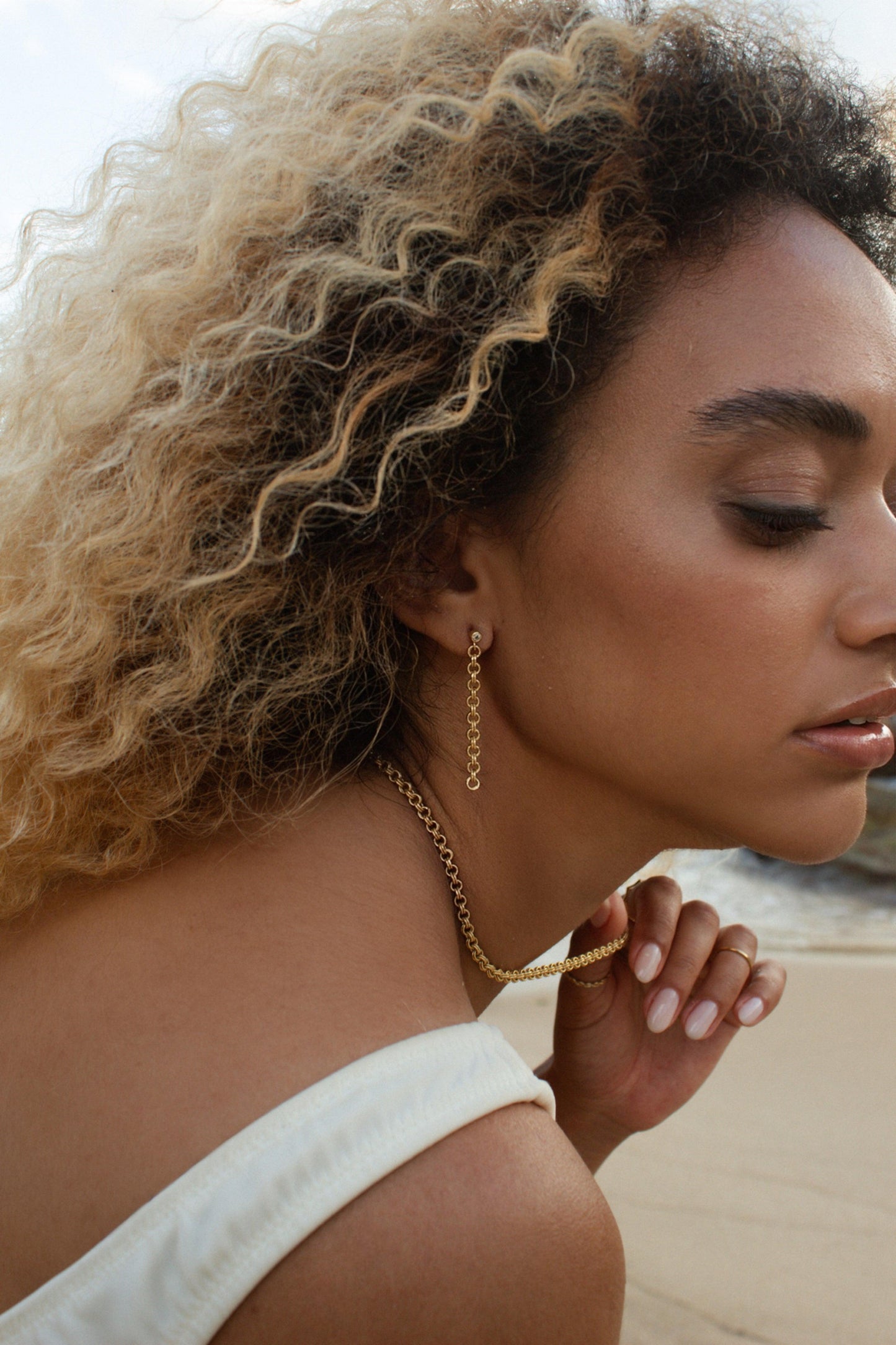 Velani Jewelry Rolo Luxe Necklace