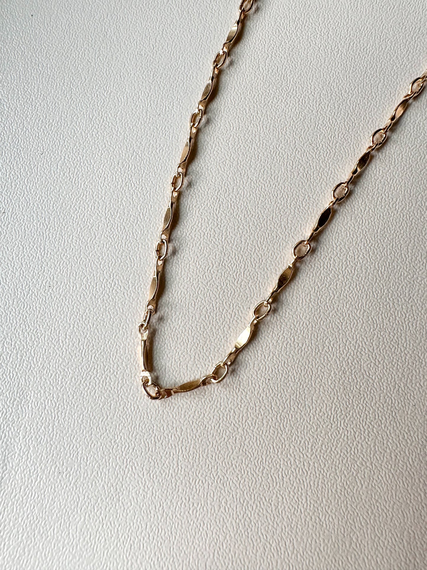 Velani Jewelry Shaped Dainty Bar Necklace