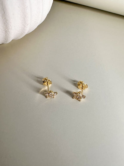 Velani Jewelry Shiny Star Studs