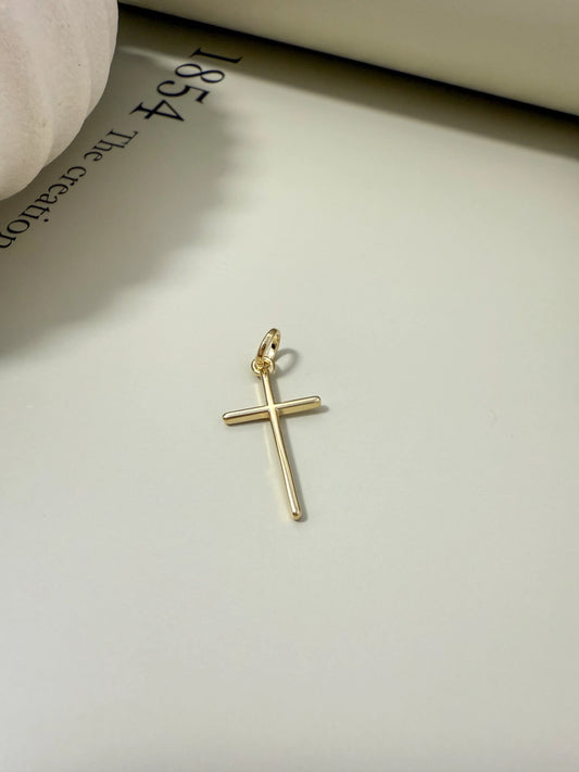 Velani Jewelry Simple Cross Pendant