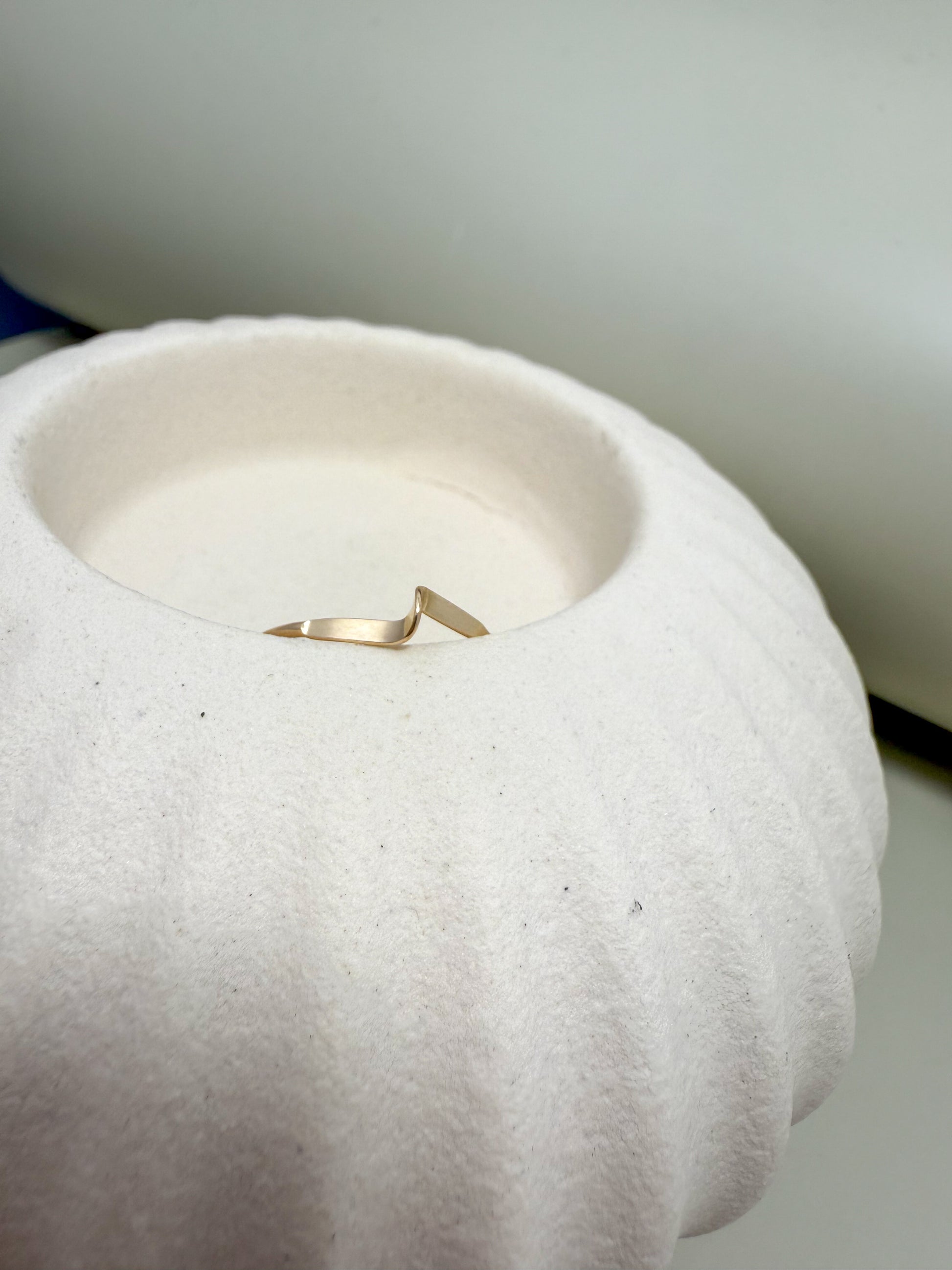 Velani Jewelry Simply Twisted Stackable Ring