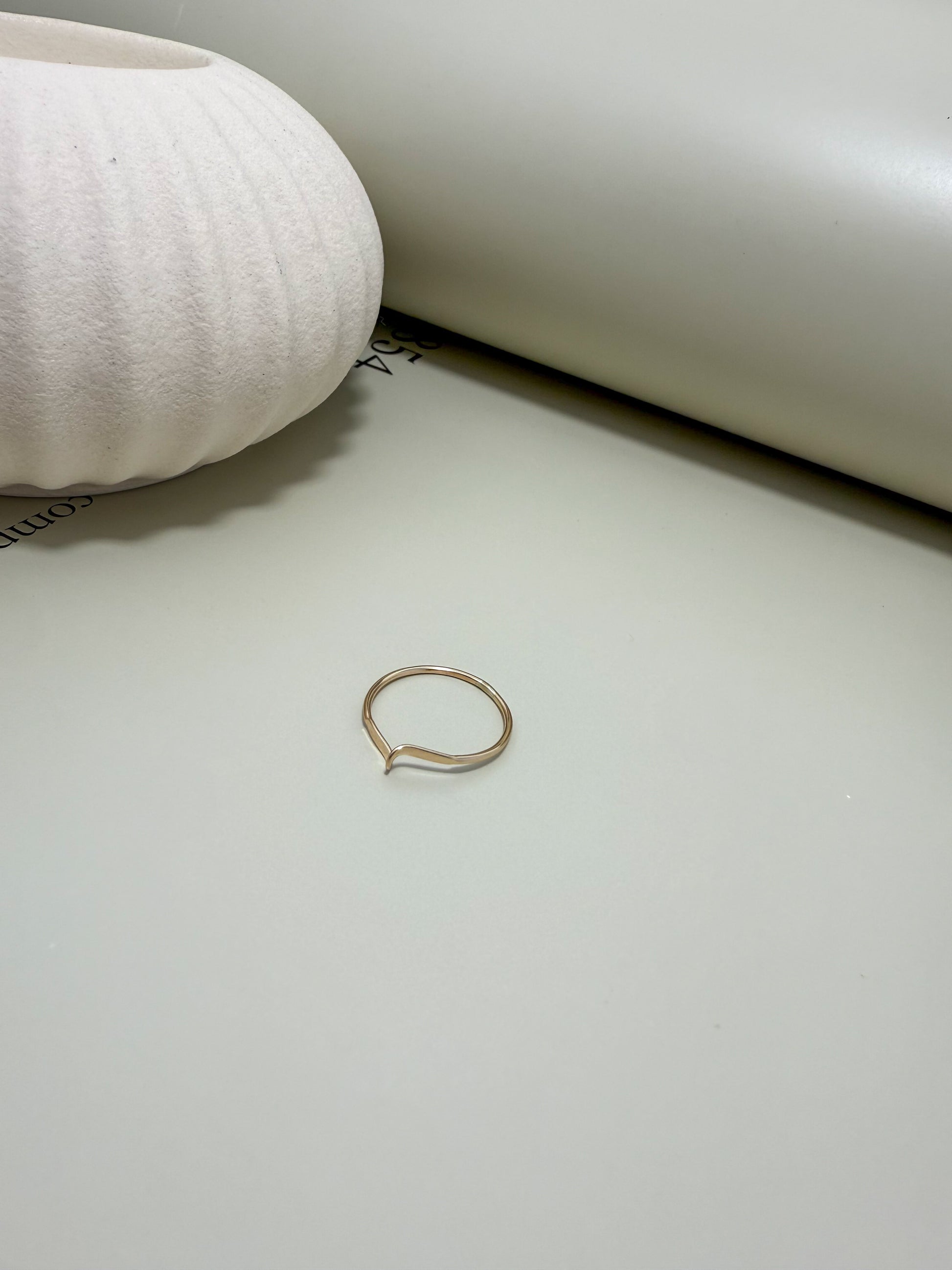 Velani Jewelry Simply Twisted Stackable Ring