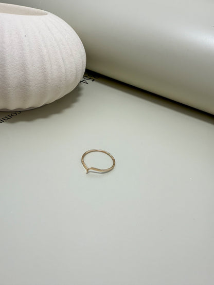 Velani Jewelry Simply Twisted Stackable Ring