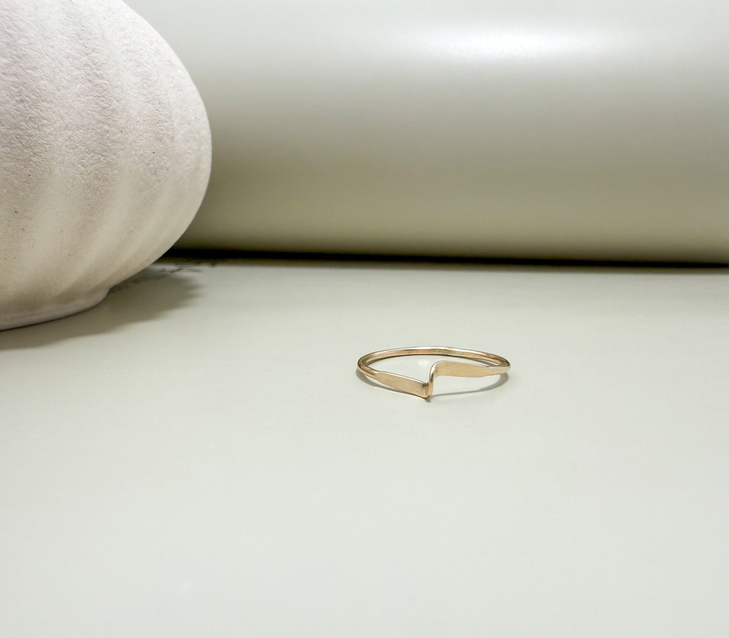 Velani Jewelry Simply Twisted Stackable Ring