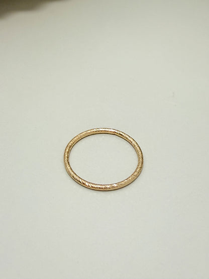 Velani Jewelry Textured Midi and Pinky Ring