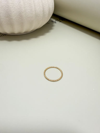 Velani Jewelry Textured Midi and Pinky Ring