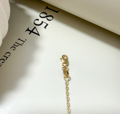 Velani Jewelry Union Gold Filled Bracelet with CZ