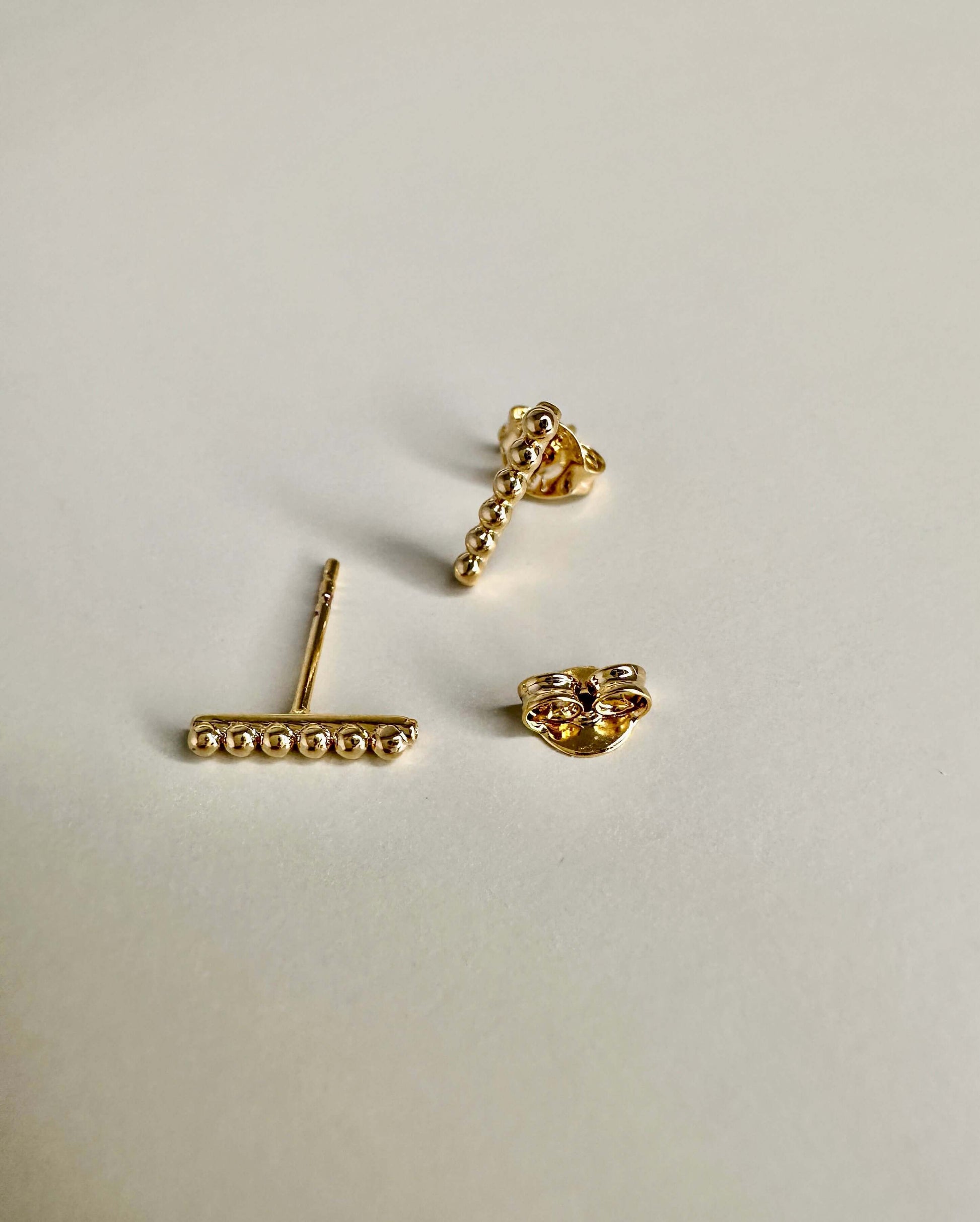 Velani Mini Beads Bar Studs