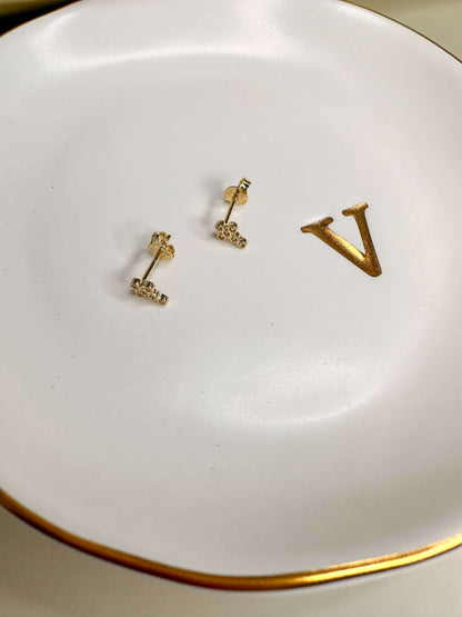 Velani Mini Cross Studs Earrings