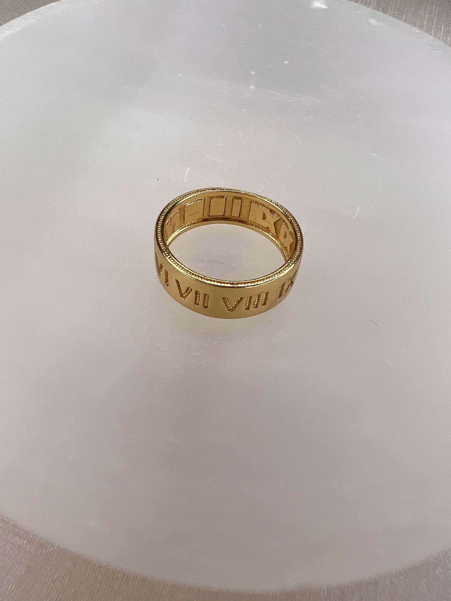 Velani Roman Numeral Ring