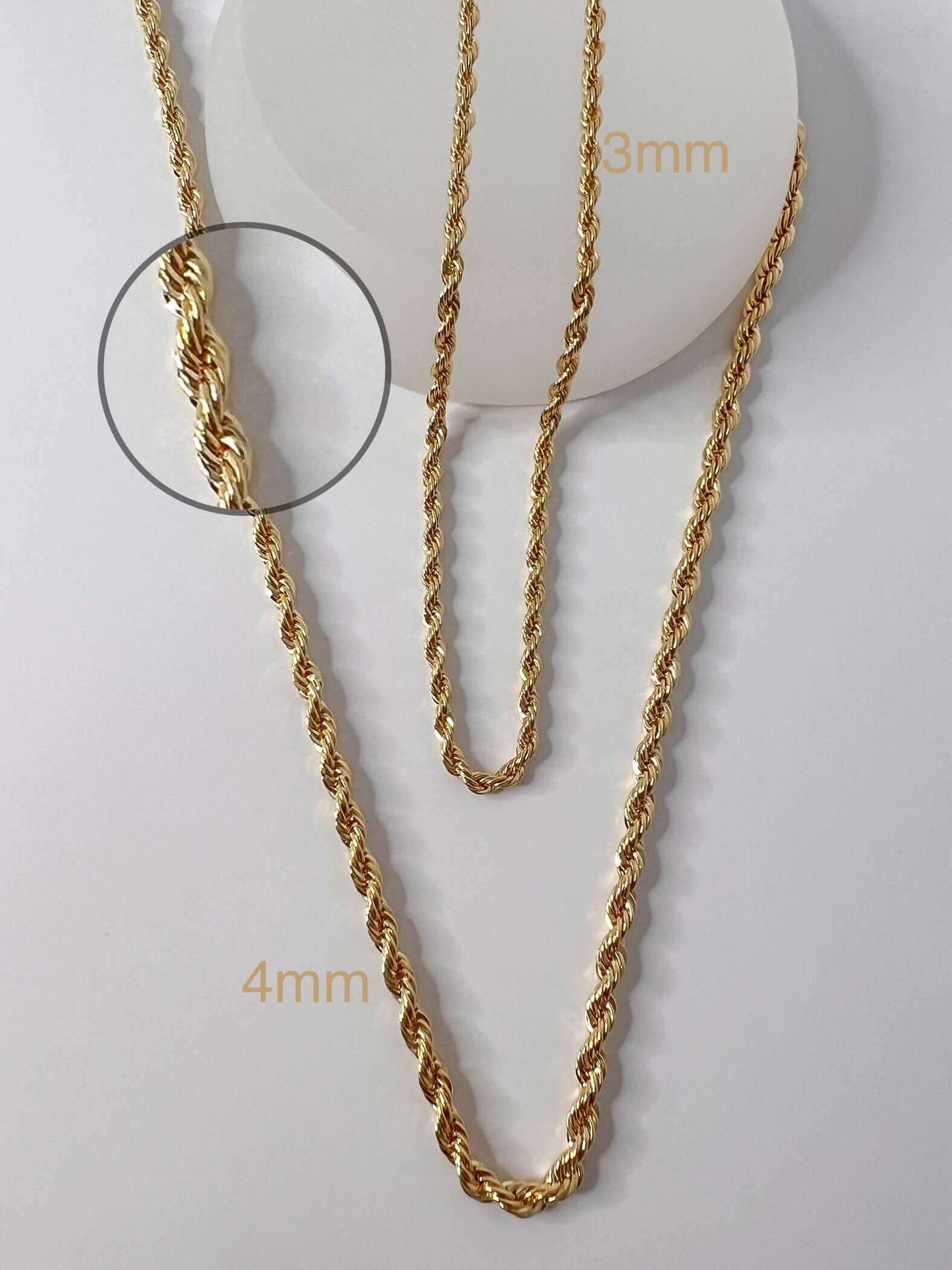 Velani Rope Chain 3mm