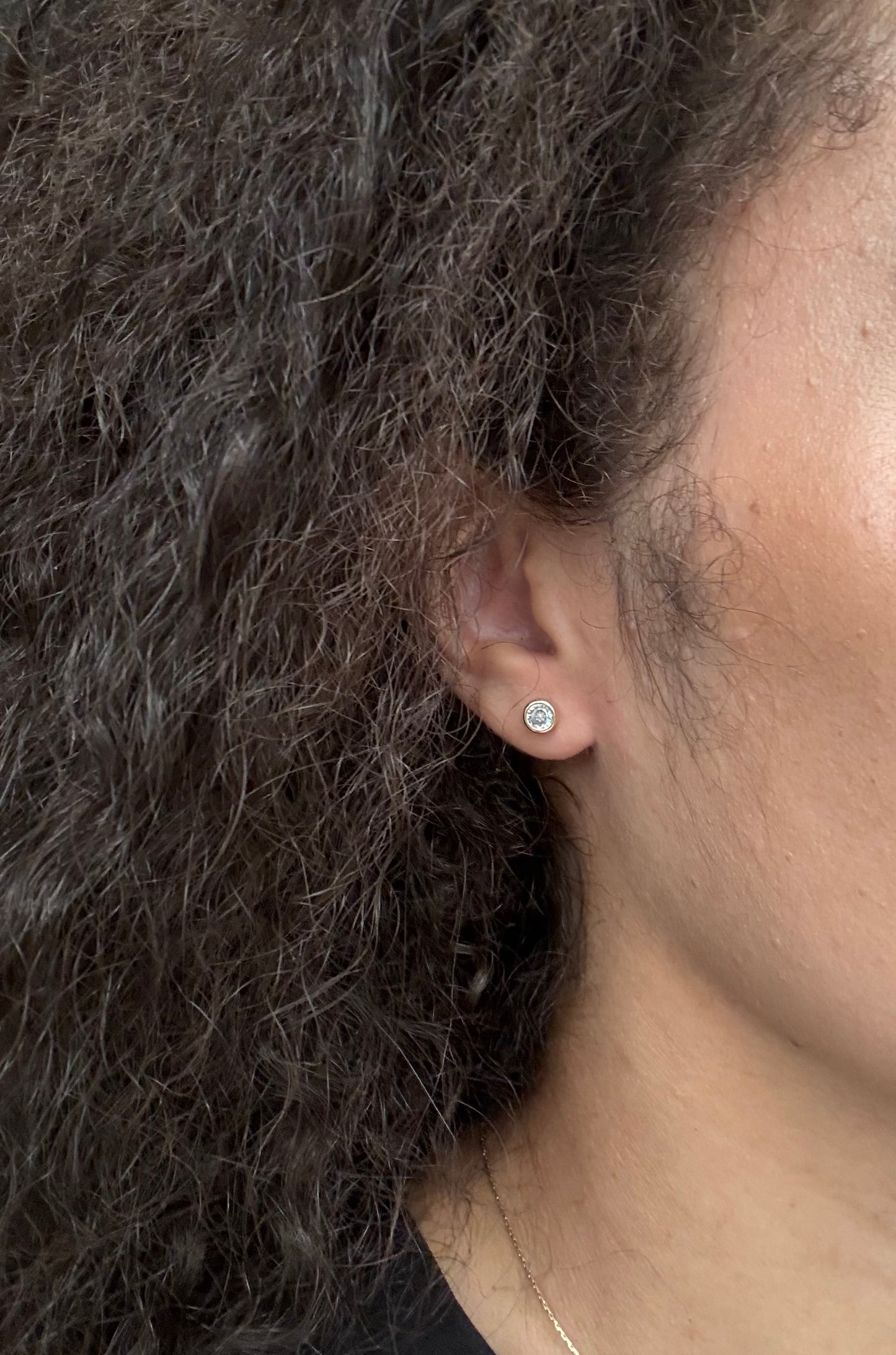 Velani Round CZ Studs