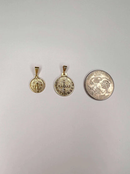 Velani Saint Benedict Coin Pendant