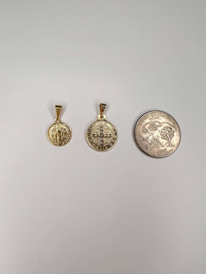 Velani Saint Benedict Coin Pendant