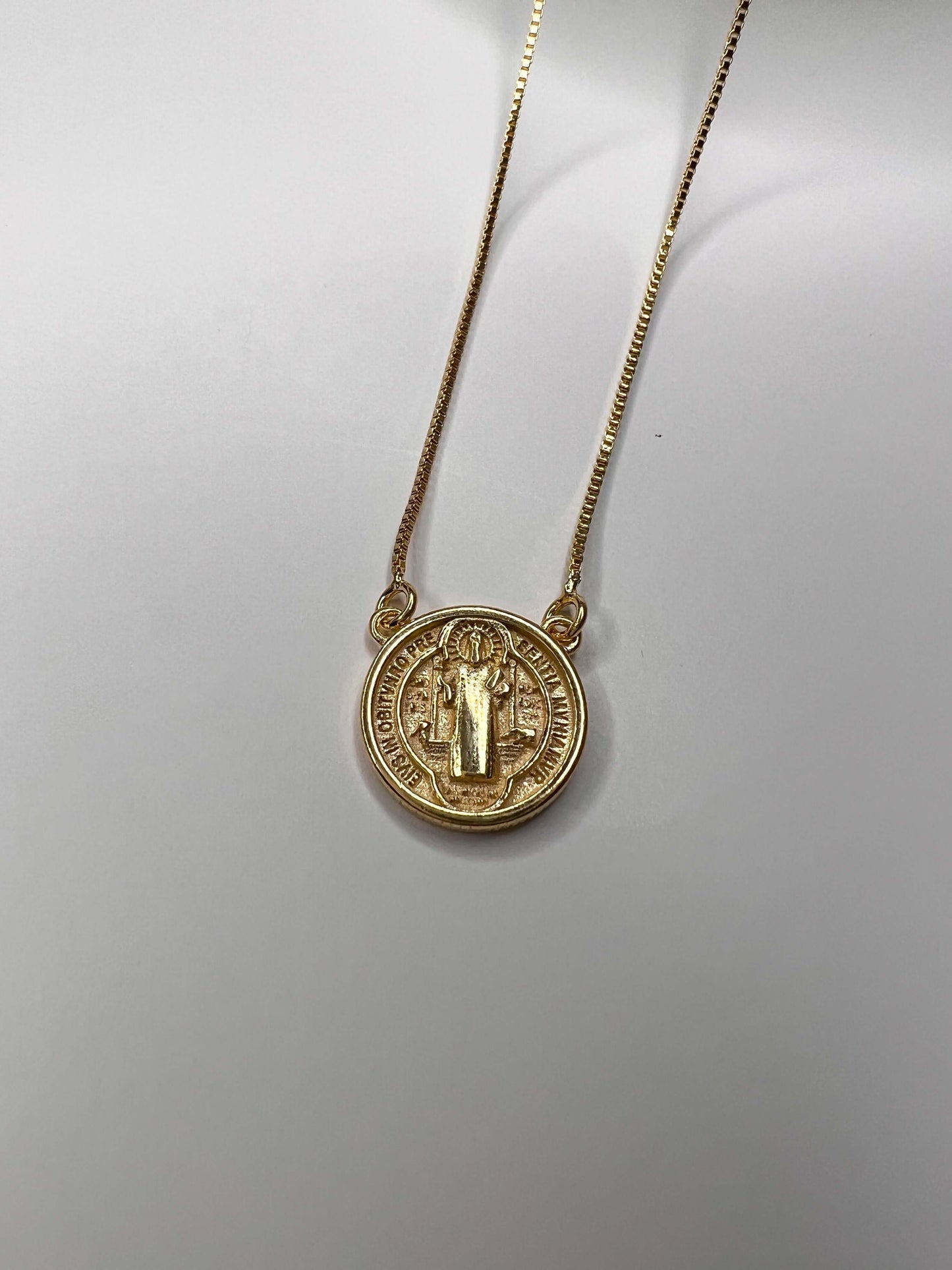 Velani Saint Benedict Medal Necklace