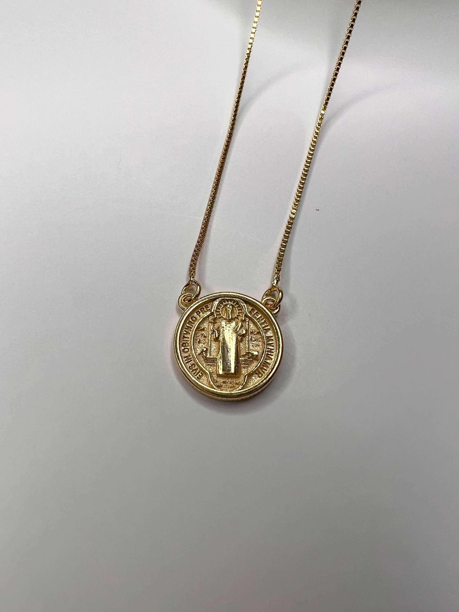 Velani Saint Benedict Medal Necklace