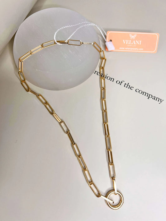 Velani Styled Paperclip Chain