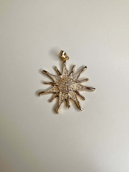 Velani Sun like Flower Pendant