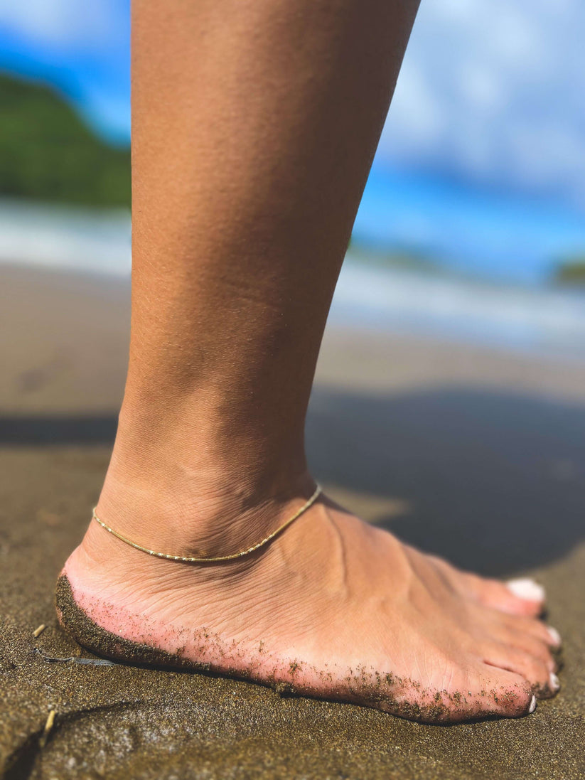 Velani Twisted Bridal Anklet