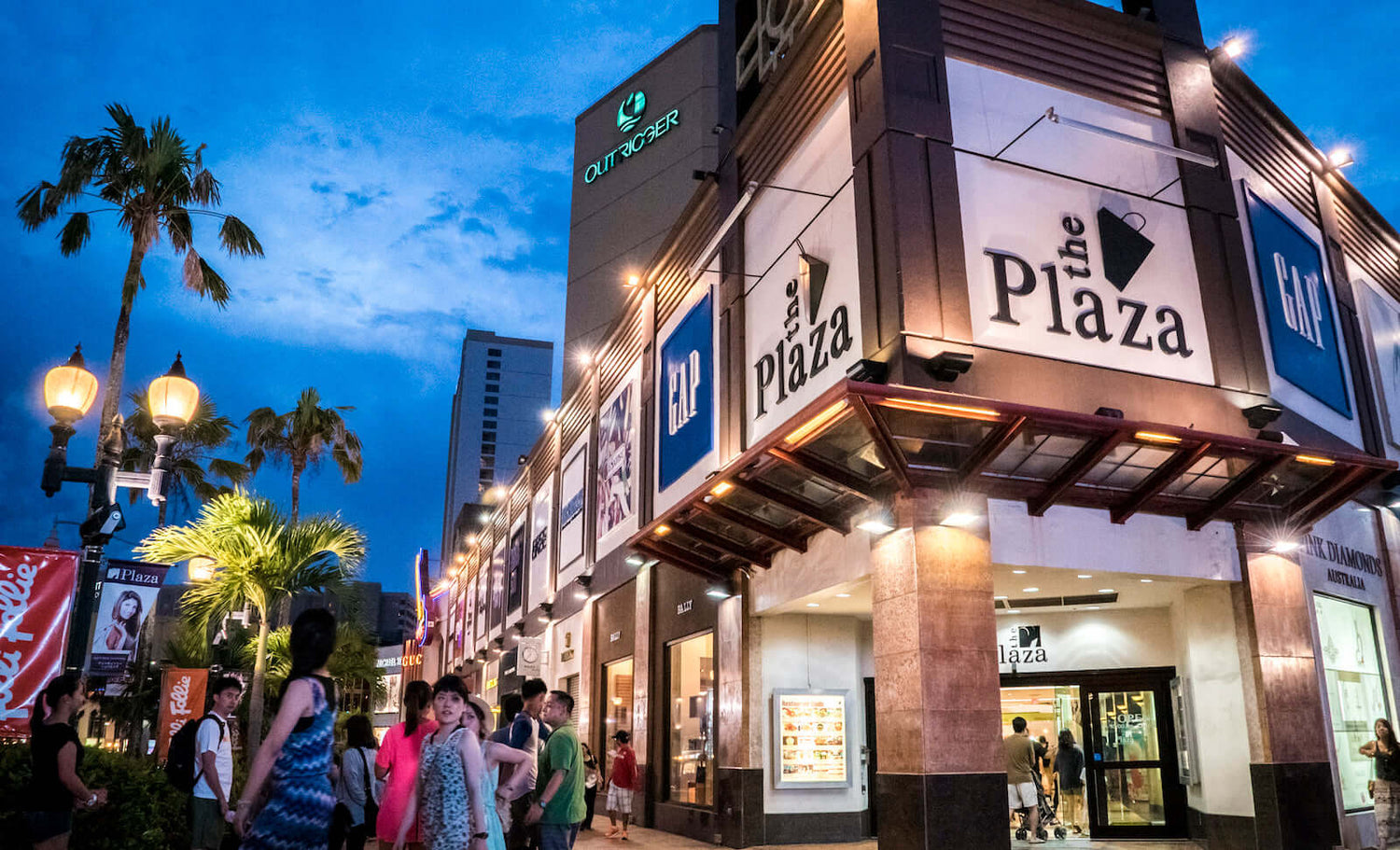 Dusit Place Guam featuring Velani Jewelry Store at The Plaza location.